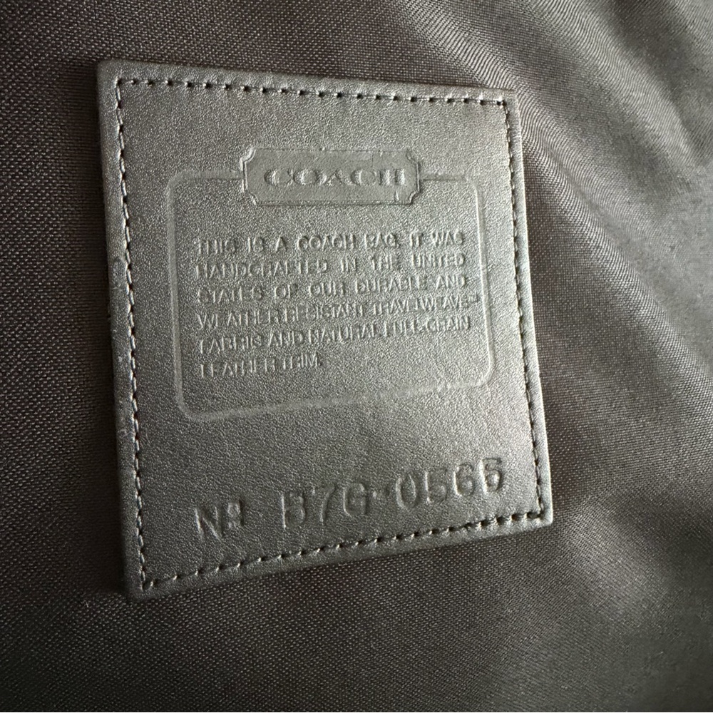 Coach Boston Vintage 1995 Black Triple Level Carryall Suitcase Made in the USA! - Picture 7 of 16